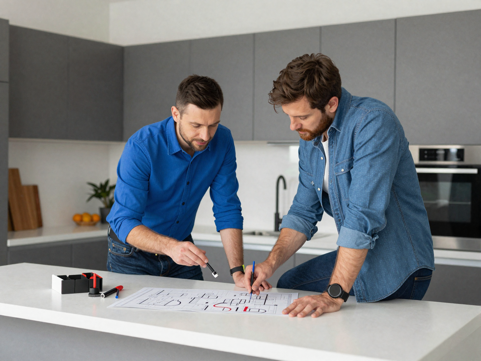 County Line Electrical Services team and completed work